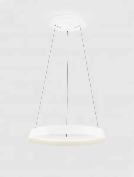 LED stmievateľný biela dizajnový luster Ormi 45