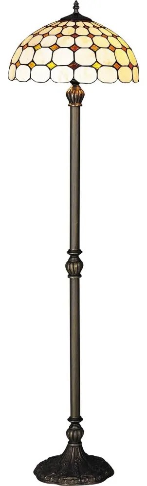 Brilagi - Tiffany vitrážová stojacia lampa DORAN 2xE27/60W/230V