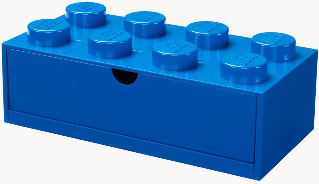 Úložná zásuvka LEGO s 8 gombíkmi Brick