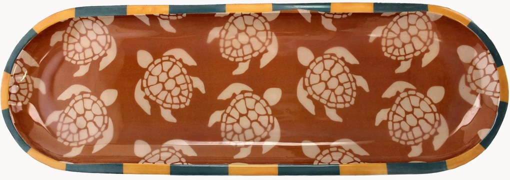 Tanier z mangového dreva Turtle
