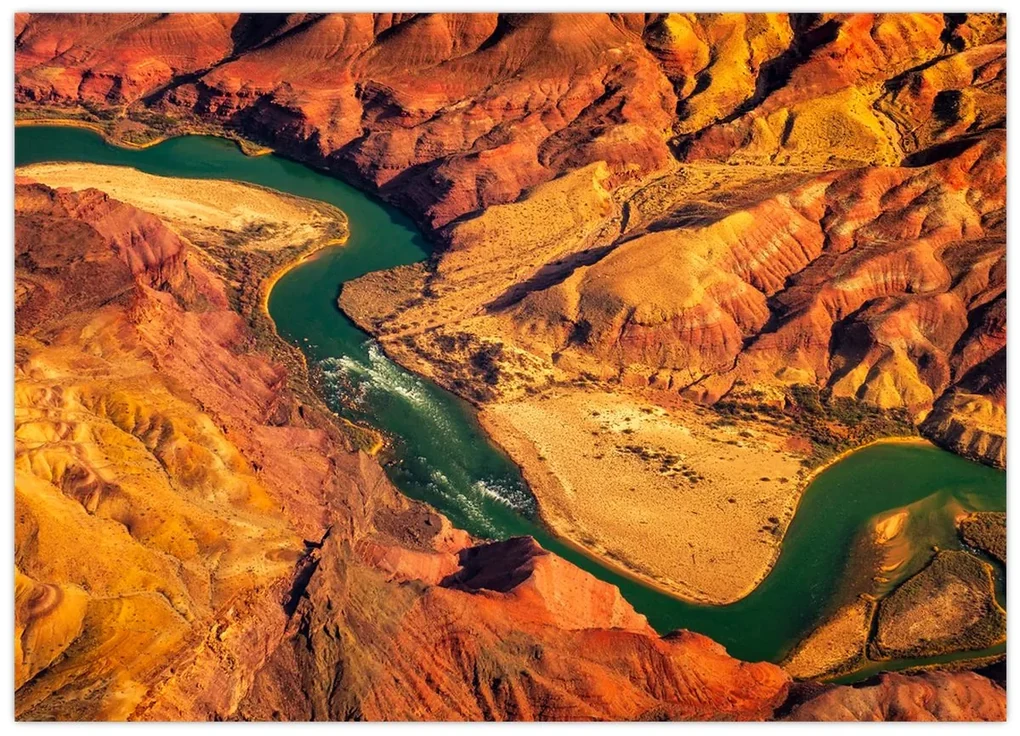 Sklenený obraz - Grand Canyon (70x50 cm)