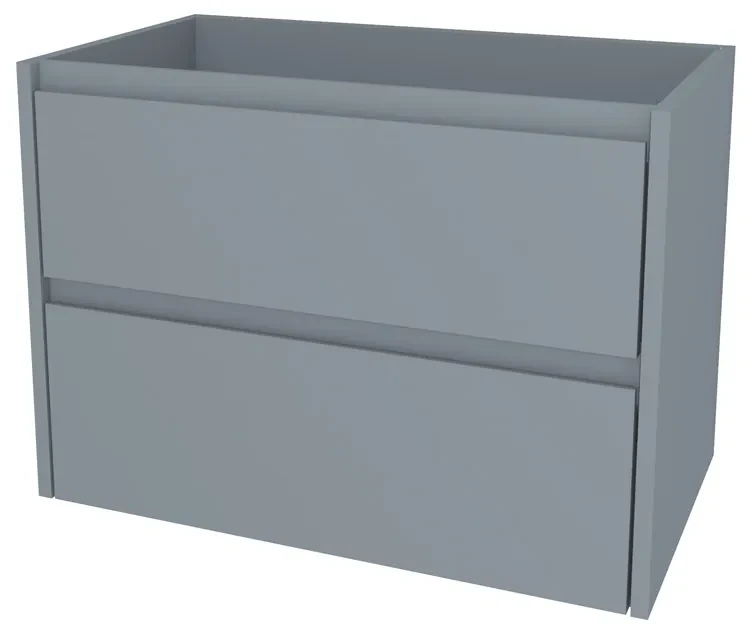 Mereo, Mereo Opto, kúpeľňová skrinka 81 cm, Multidecor, Monumentálna sivá, MER-CN991SMSO1
