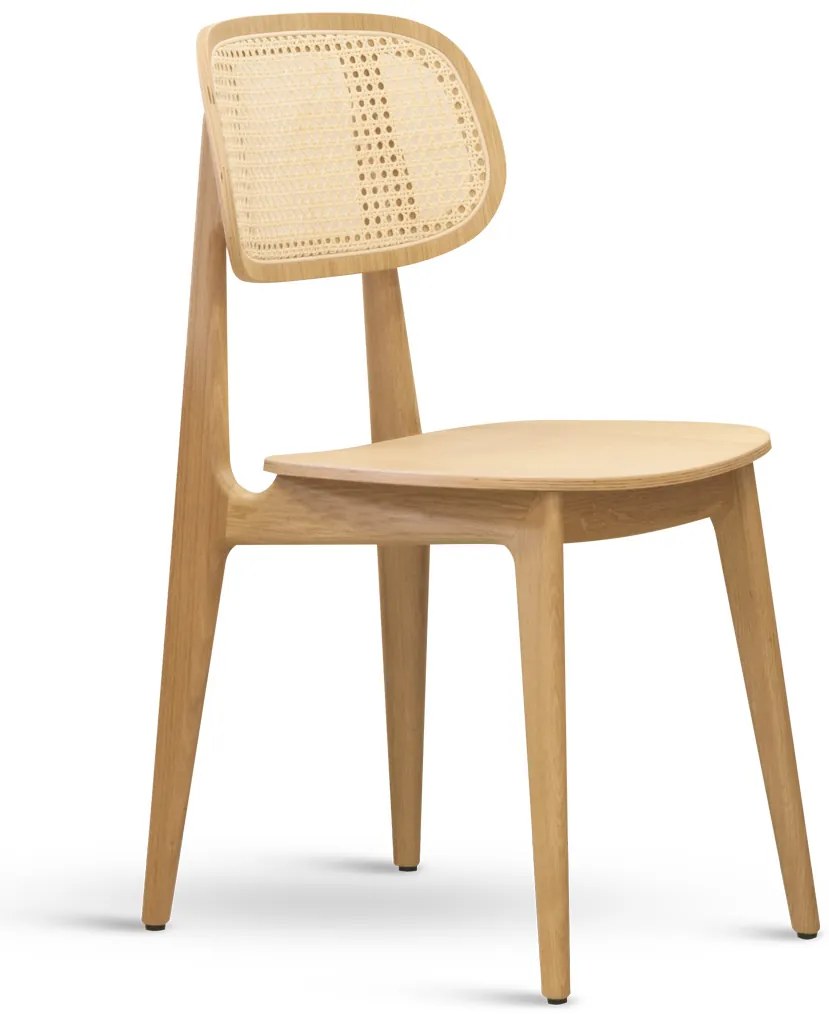 Stima stolička BUNNY černá Vyberte odtieň ->: Dub