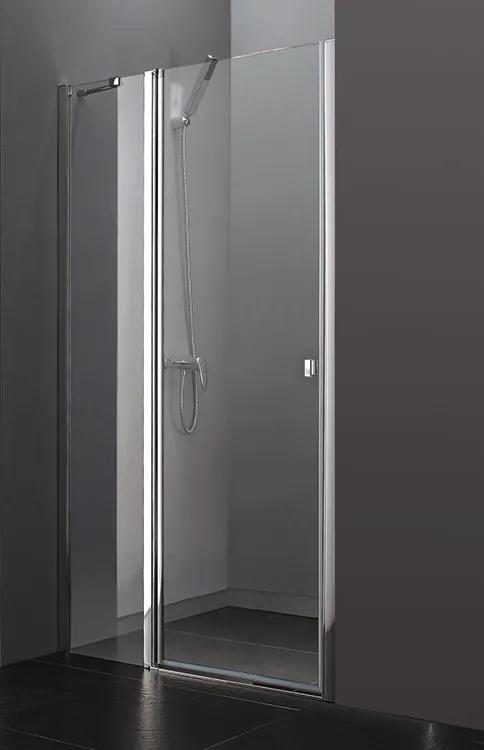 Aquatek Glass B5 110 CHRÓM Sprchové dvere do niky 107 – 111 cm