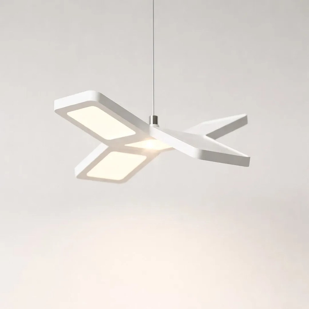 Závesné LED svietidlo Pixels, 1x LED 25w, 4000k, w