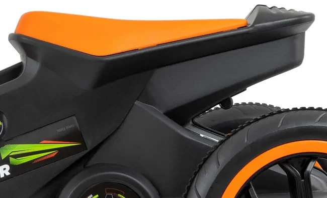 Šlapacia motokára Rider oranžová