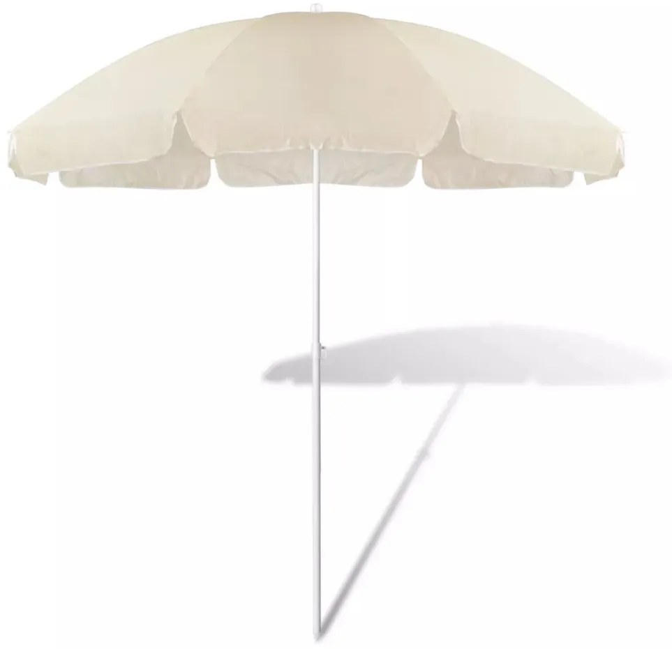vidaXL Slnečník 240 cm pieskovo žltá farba