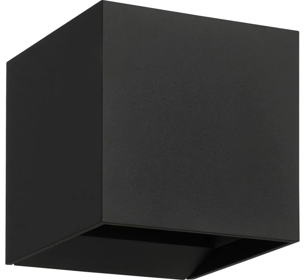 Eglo 901064 - LED Vonkajšie nástenné svietidlo CALPINO 2xLED/2,8W/230V IP54 čierna