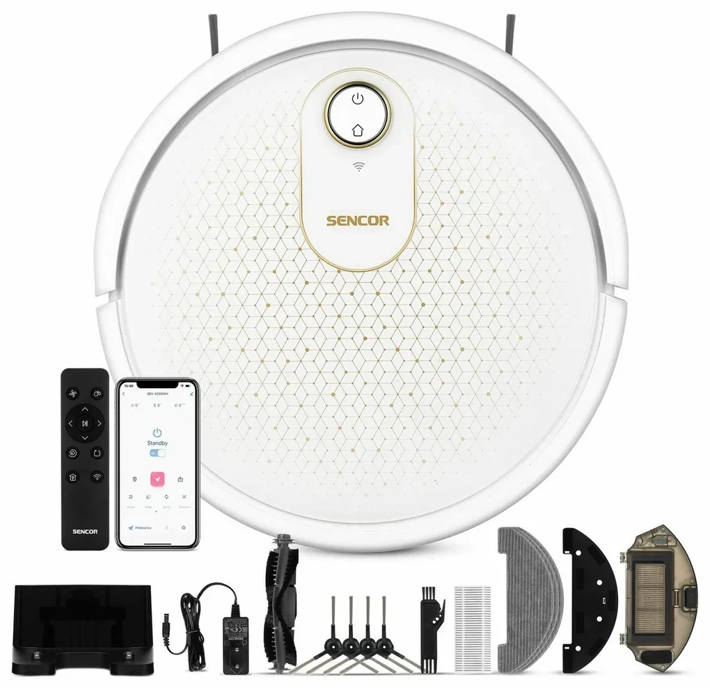 Sencor SRV 4550WH robotický vysávač