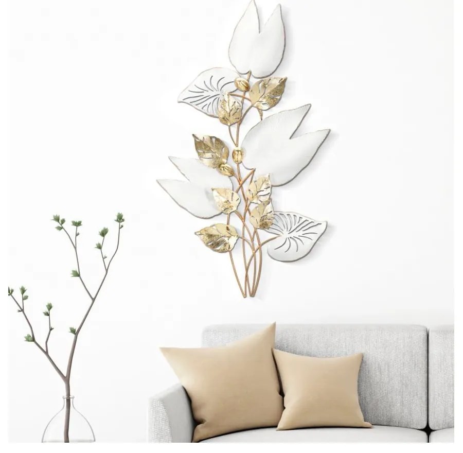 Kovová nástenná dekorácia 50x92 cm Lixy – Mauro Ferretti