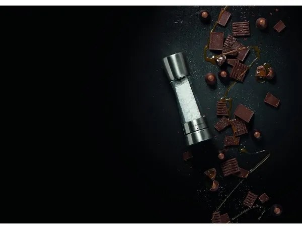 Cole&Mason - Mlynček na soľ DERWENT 19 cm lesklý chróm