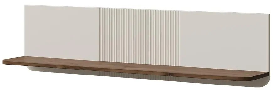 Polička 120 Marly 19 orech/Kašmír