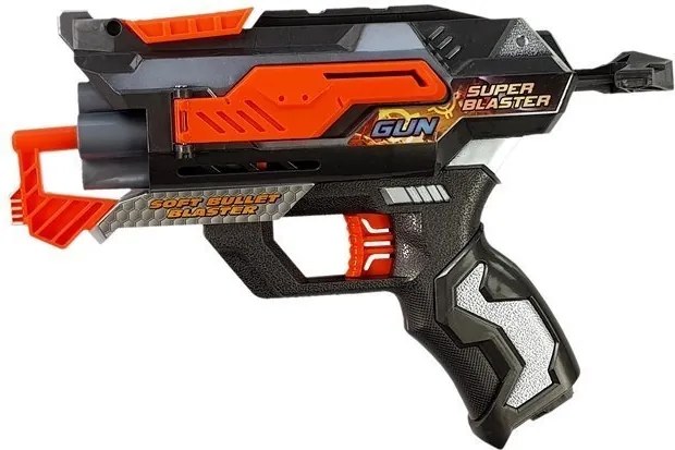 LEAN Toys Rozkladacia maska na pištoľ so šípmi