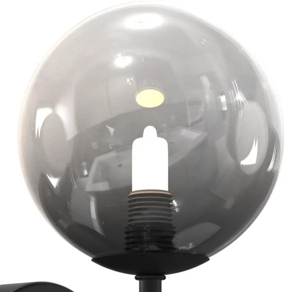 ONLI - Nástenné svietidlo PALOMA 1xG9/10W/230V čierna/dymová