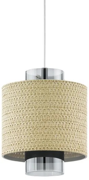 Eglo 43393 - Luster na lanku MEDIOUNA 1xE27/40W/230V