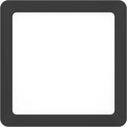 Eglo 901328 - LED kúpeľňové stropné svietidlo FUEVA LED/7W/230V 15x15 cm IP44 čierna