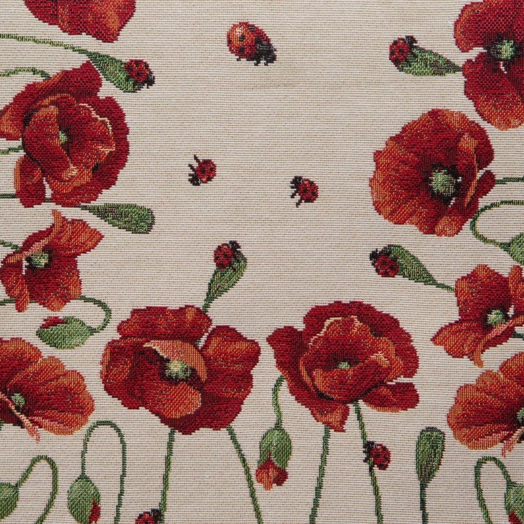 GOBELÍNOVÝ BEHÚŇ NA STÔL PAPAVER 40X100 CM KVETY