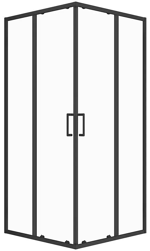Sprchový kút Rio 80x80x190 black