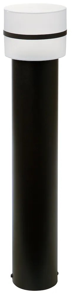 Ecolamp Exteriérové svietidlo Mia, 1x plastové/čierne kovové tienidlo, (50 cm)