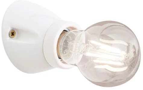Orion - Nástenné svietidlo FROST 1xE27/60W/230V biele
