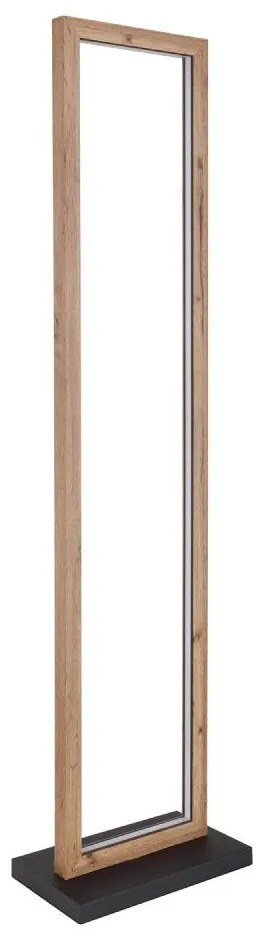 Globo 67287S - LED Stojacia lampa MANDERA LED/24W/230V hnedá/čierna