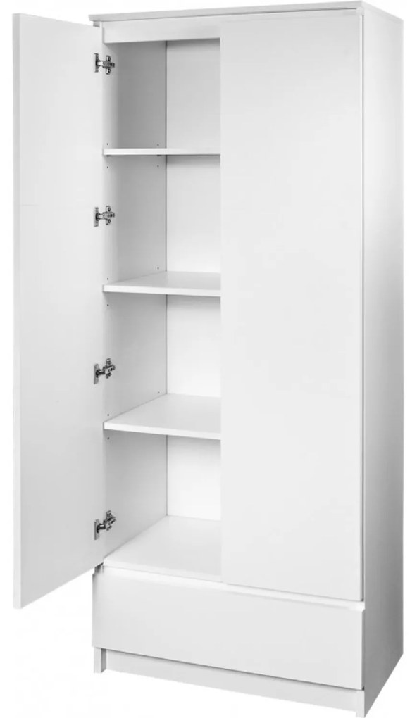 Regál R 60 cm 1 zásuvka 2 dvierka dub sonoma