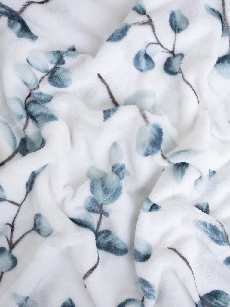 Obliečka na vankúš mikroplyš Exclusive 50 × 70 cm - Eukalyptus