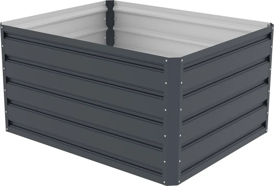 Vyvýšený záhon G21 Daisy 100 x 80 x 52 cm, plech,antracit