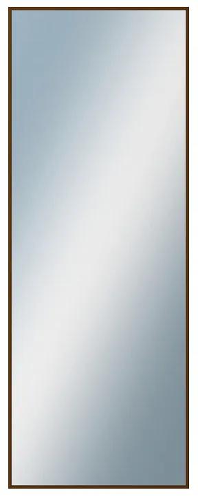 DANTIK - Zrkadlo v rámu, rozmer s rámom 60x160 cm z lišty Hliník hnedá (7269211)