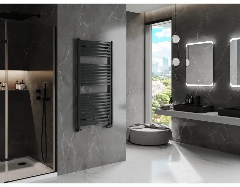Mexen Helios, vykurovacie teleso 1200x600 mm, 664 W, antracitová, W103-1200-600-00-66