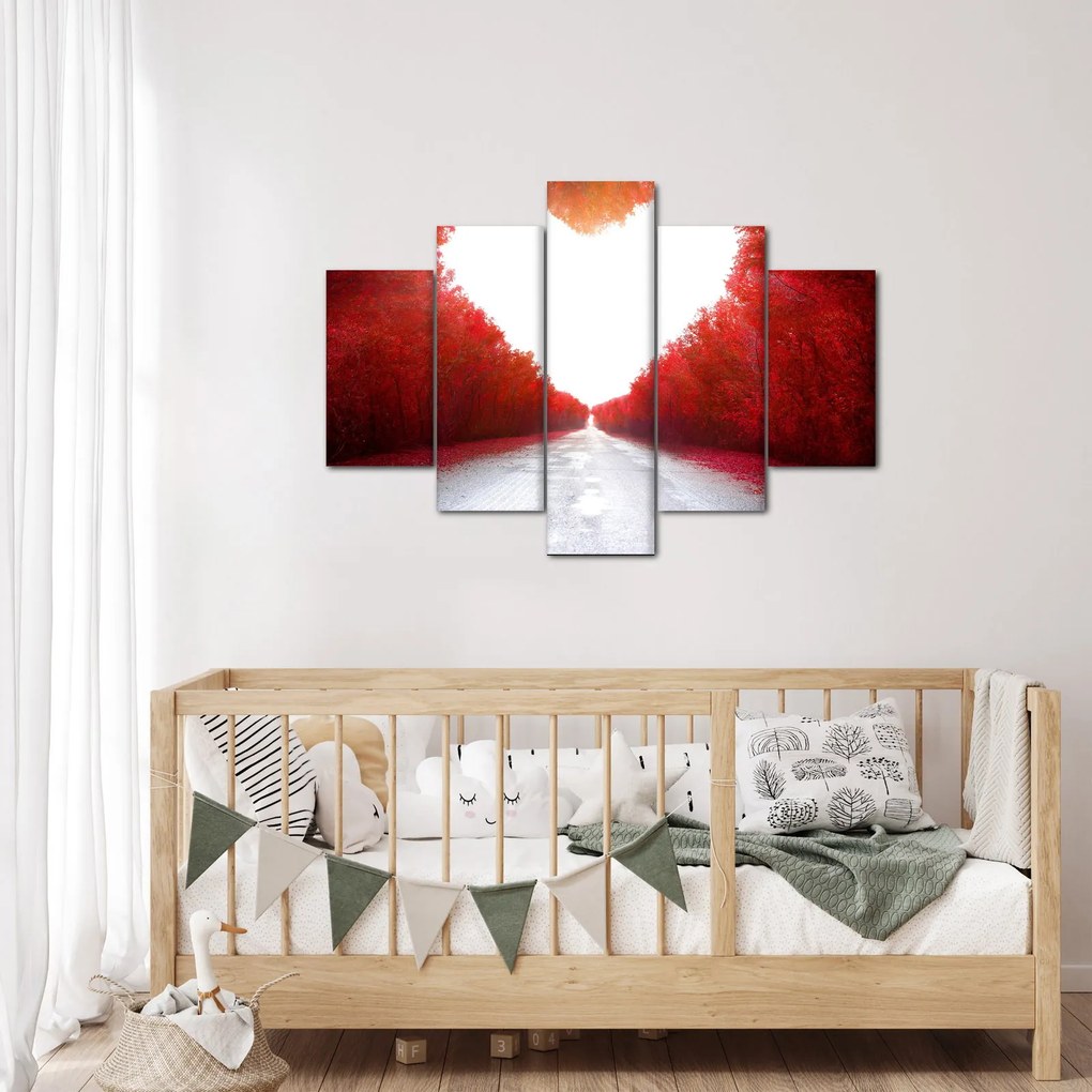 Obraz - Cesta k láske (150x105 cm)