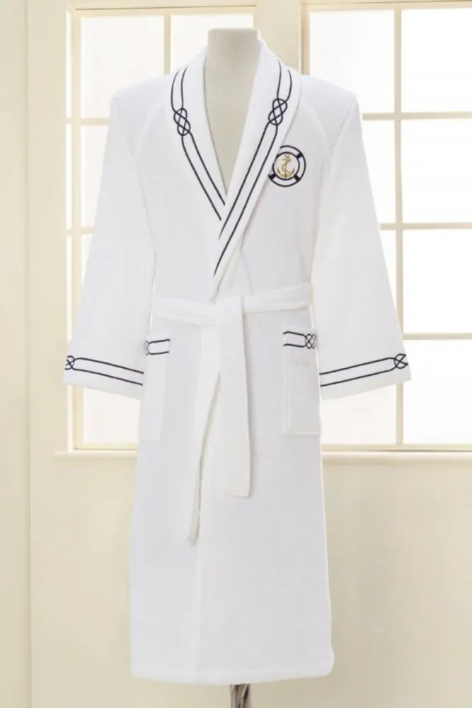 Soft Cotton Luxusný pánsky župan MARINE MAN v darčekovom balení