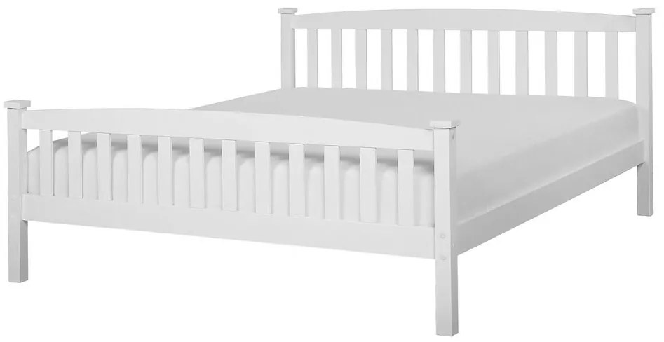 Manželská posteľ 140 cm GERNE (s roštom) (biela). Vlastná spoľahlivá doprava až k Vám domov. 1007291