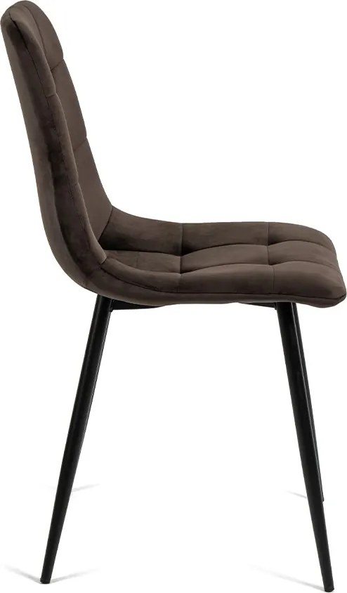 Noela Jedálenský set VILIS 120 + 4x stolička ARIA hnedá