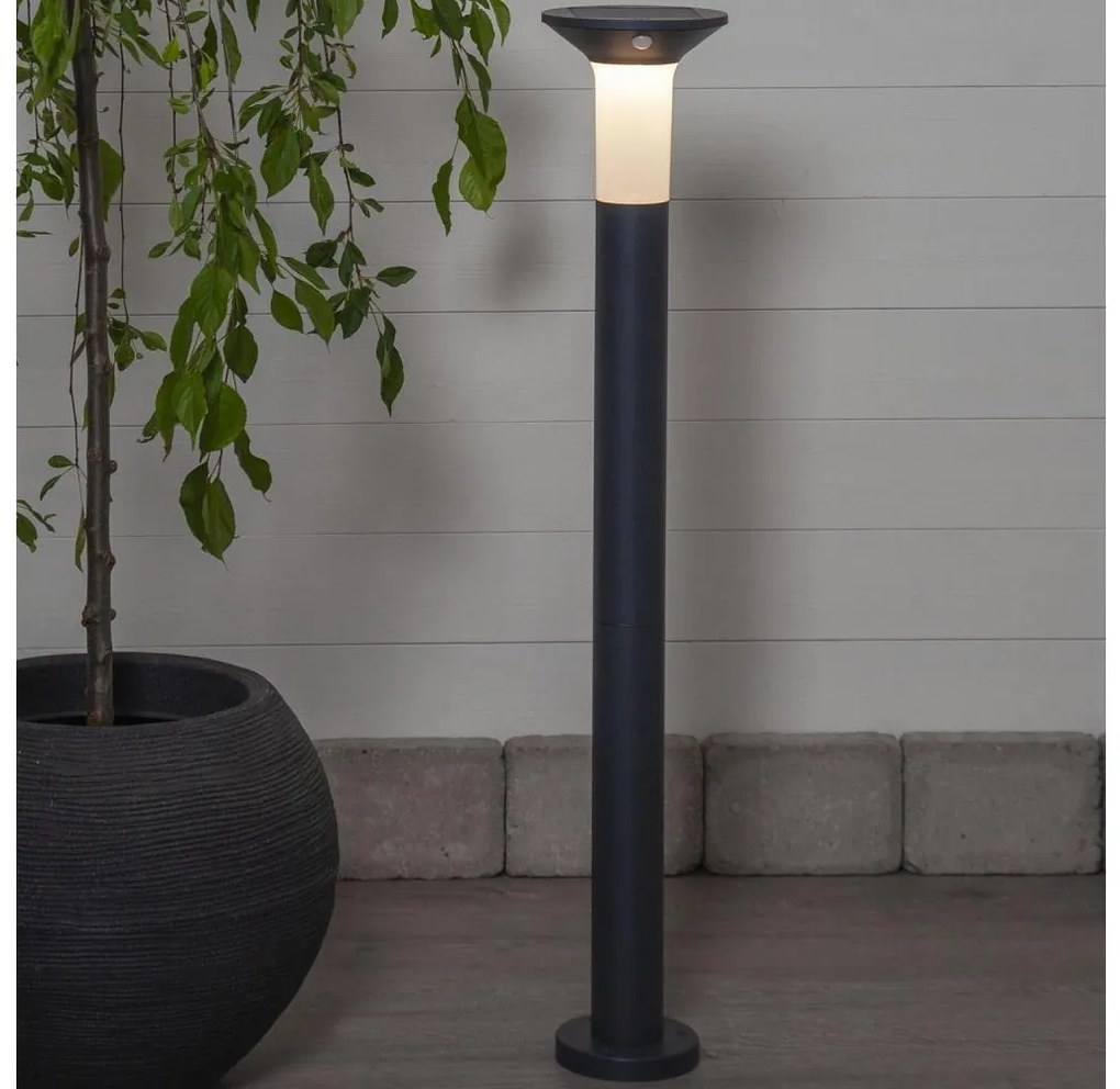 Eglo 900244 - LED vonkajšia solárna lampa s pohybovým senzorom 6xLED/0,03W/3,7V IP44