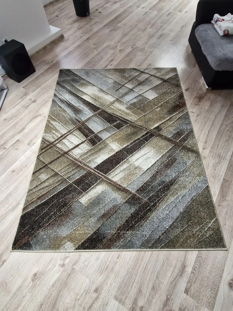 Dekorstudio Moderný koberec do obývačky VILLA - vzor 72 Rozmer koberca: 120x170cm