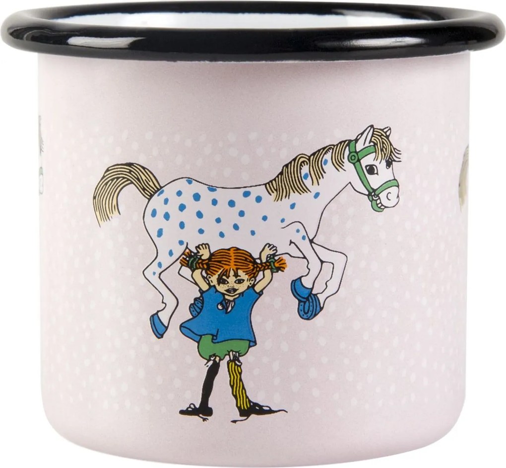 Hrnček Muurla Pippi Dlhá pančucha Pippi a pán Nilsson 150 ml