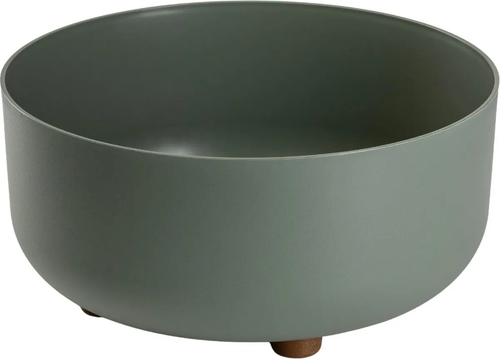 PLASTOVÝ KVETINÁČ TERRA 30X14,5 CM MÄTOVÁ