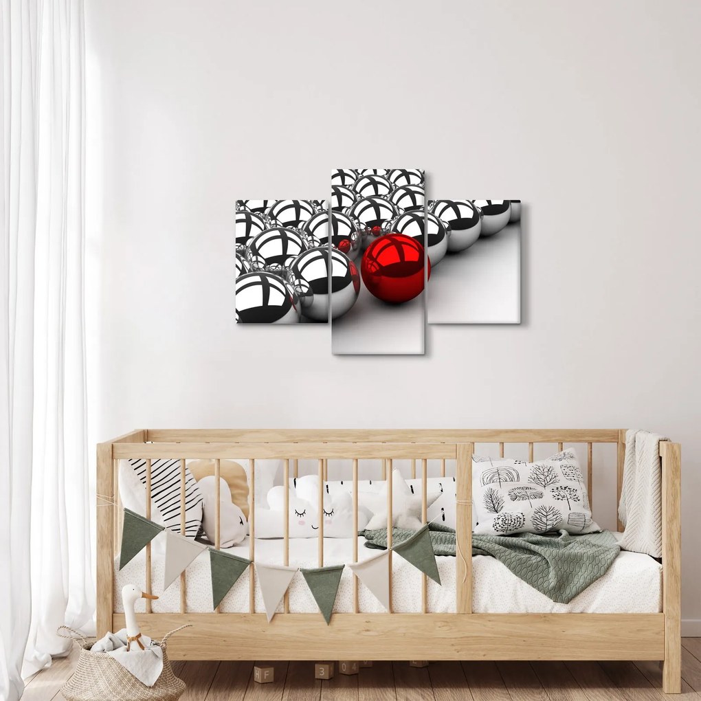 Obraz lesklých gulí (90x60 cm)
