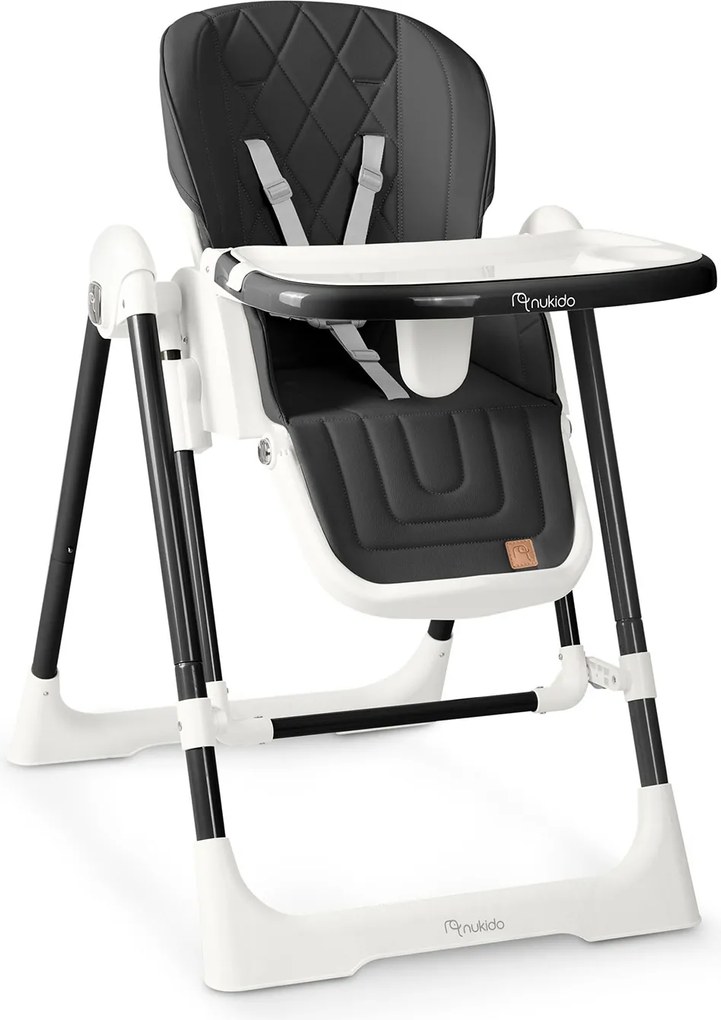 Detská stolička 3v1 Nukido Elite - čierna