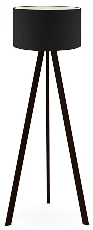 Stojacia lampa AYD 1xE27/60W/230V čierna