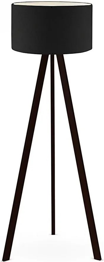Stojacia lampa AYD 1xE27/60W/230V čierna