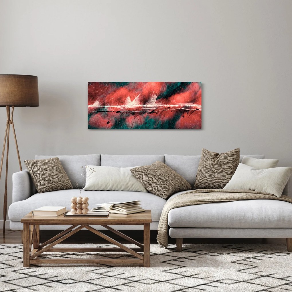 Obraz - Výbuch v petroleji (120x50 cm)
