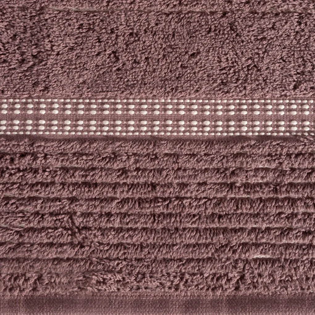 BAVLNENÝ UTERÁK TAYLOR SADA 3KS 70X140 CM HNEDÁ