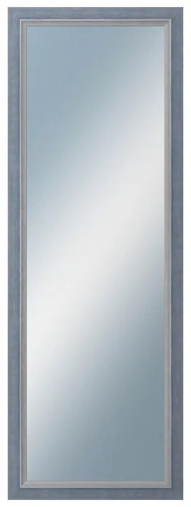 DANTIK - Zrkadlo v rámu, rozmer s rámom 50x140 cm z lišty AMALFI modrá (3116)