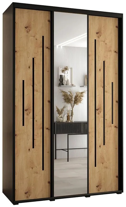 Skriňa 45 Canaris 13 150 čierna/artisan/čierna