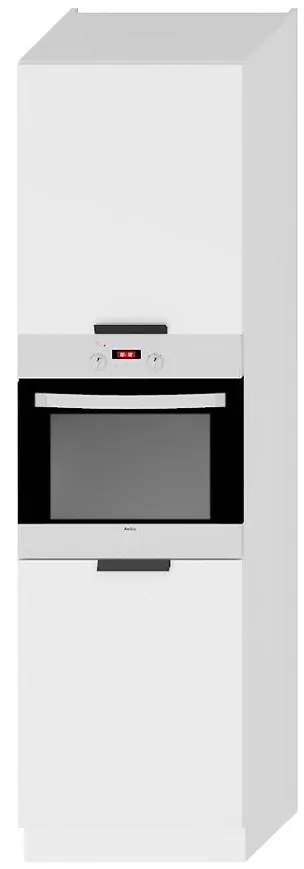 Kuchynská skrinka Denis d60pk 2133 pl biely satén mat/biela