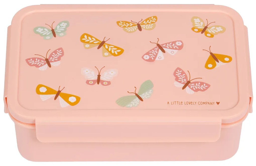 A Little Lovely Company - škatuľka na desiatu - motýliky