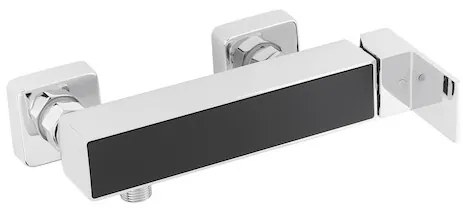 Sprchová batéria SIKO Elements bez sprchového setu 150 mm čierna / chróm SIKOBSEL268DC