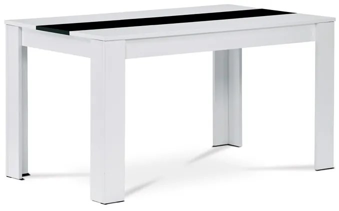 Autronic BONTEC Jedálenský stôl 138x80cm, mdf, drevo, AT-B140 WT1 Farba: Biela